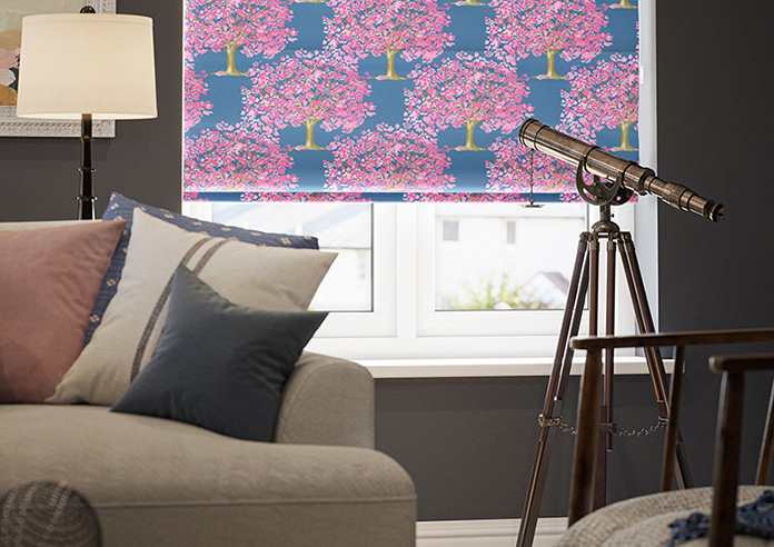 Classic Woodland, Ocean - Roman Blind - Image 5